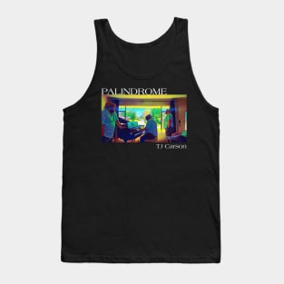 Palindrome Color Drawn (White Text) Tank Top